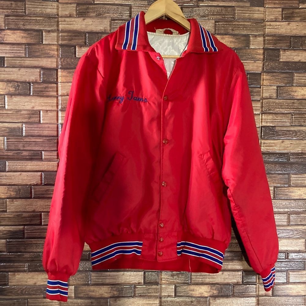 Vintage 70’s St Francis Jacket Unisex Large Red&Blue